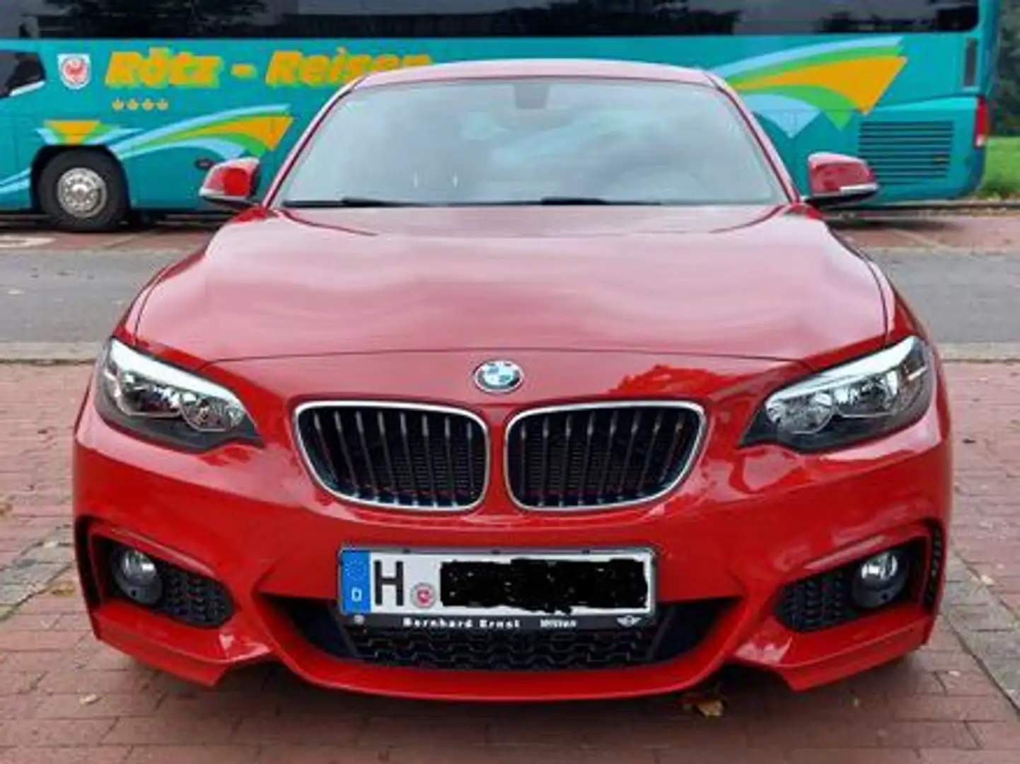 BMW 218 218i Coupe M Sport Red - 2