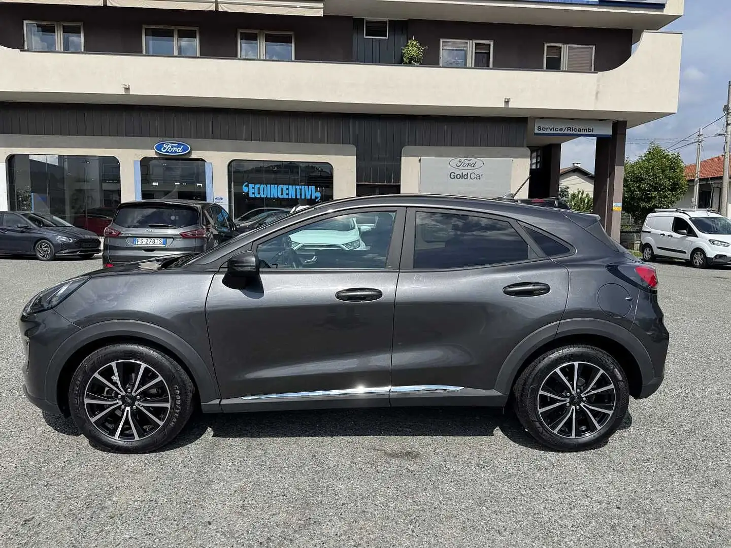 Ford Puma '19 1.0 EcoBoost Hybrid 125 CV aut. Titanium Des. Grigio - 2