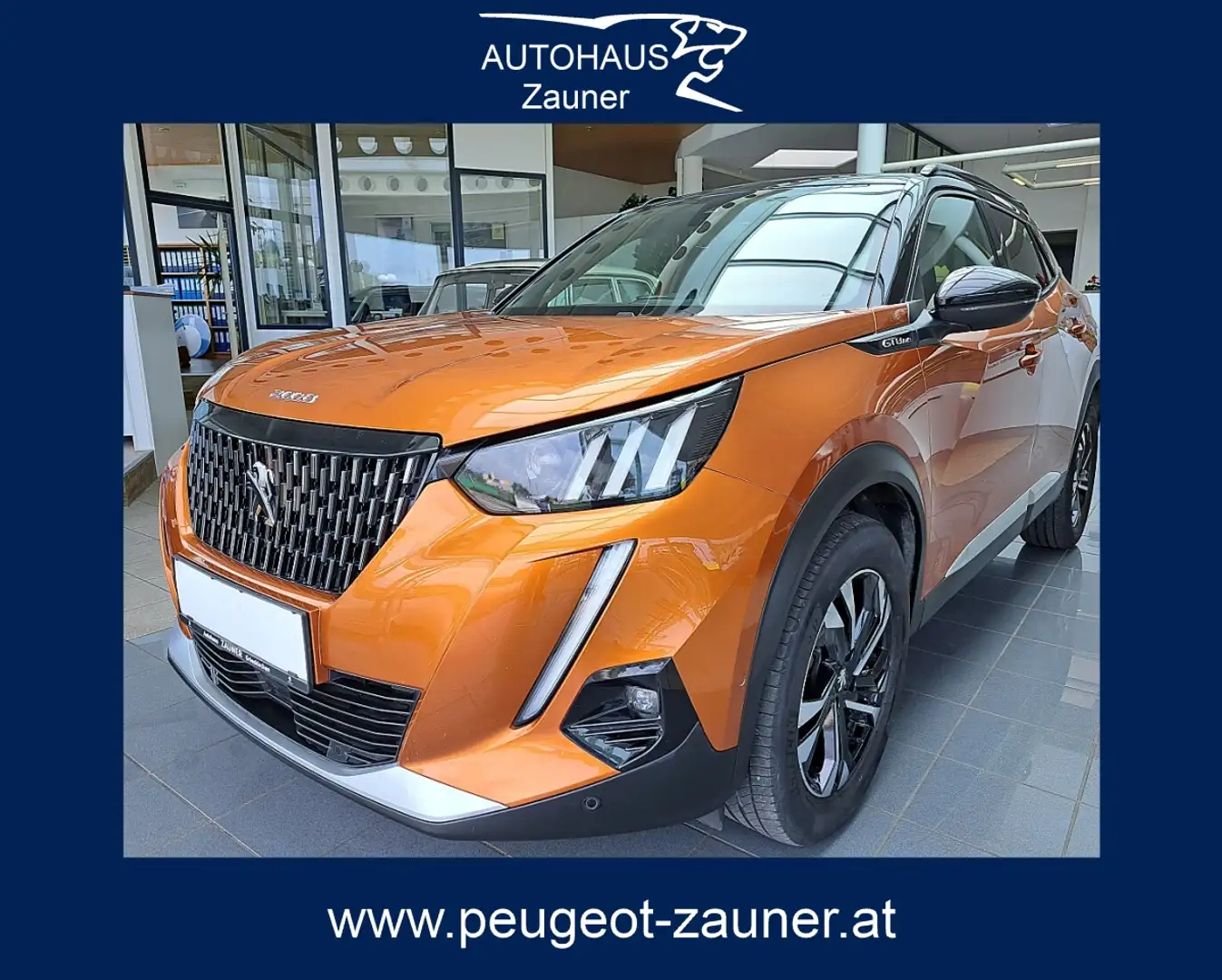 Peugeot 2008 PureTech 130 S&S GT Line 6-Gang-Manuell Orange - 1
