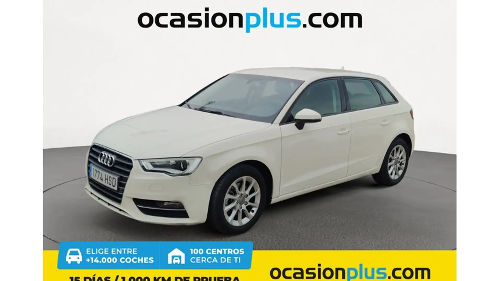 Audi A3 Sportback 1.4 TFSI Attraction EEL S-T 122 Blanc - 1