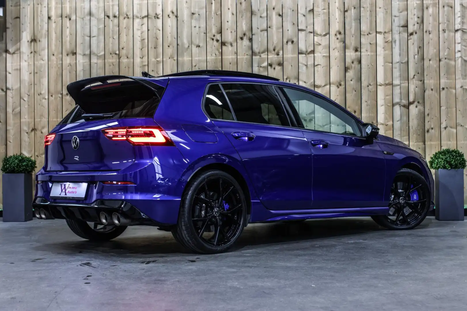 Volkswagen Golf 2.0 TSI R 4Motion *Akra*Pano*Leder*H&K*Performance Bleu - 2