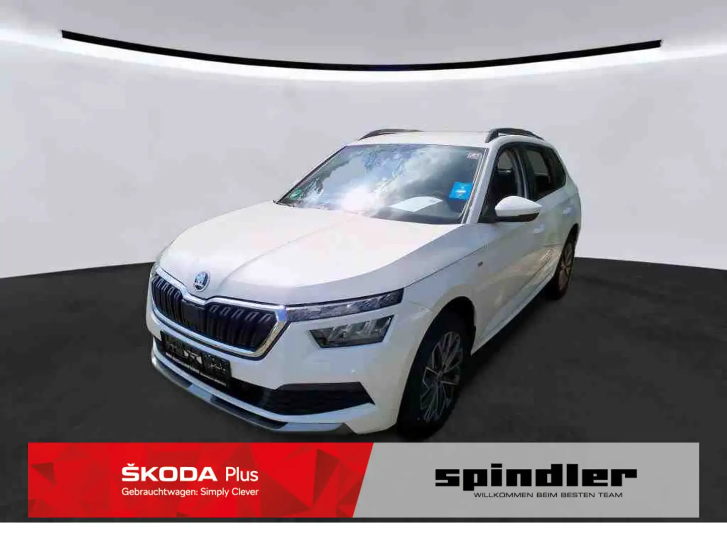 Skoda Kamiq Tour 1.5 TSI DSG / SmartLink, PDC, SHZ Weiß - 1