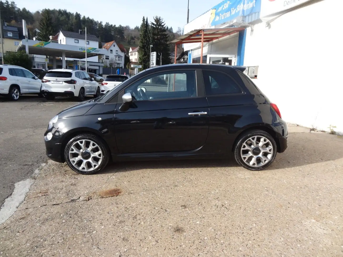 Fiat 500 RockStar/Pano/Leder/1.Hd/PDC/Navi/Garantie Schwarz - 2