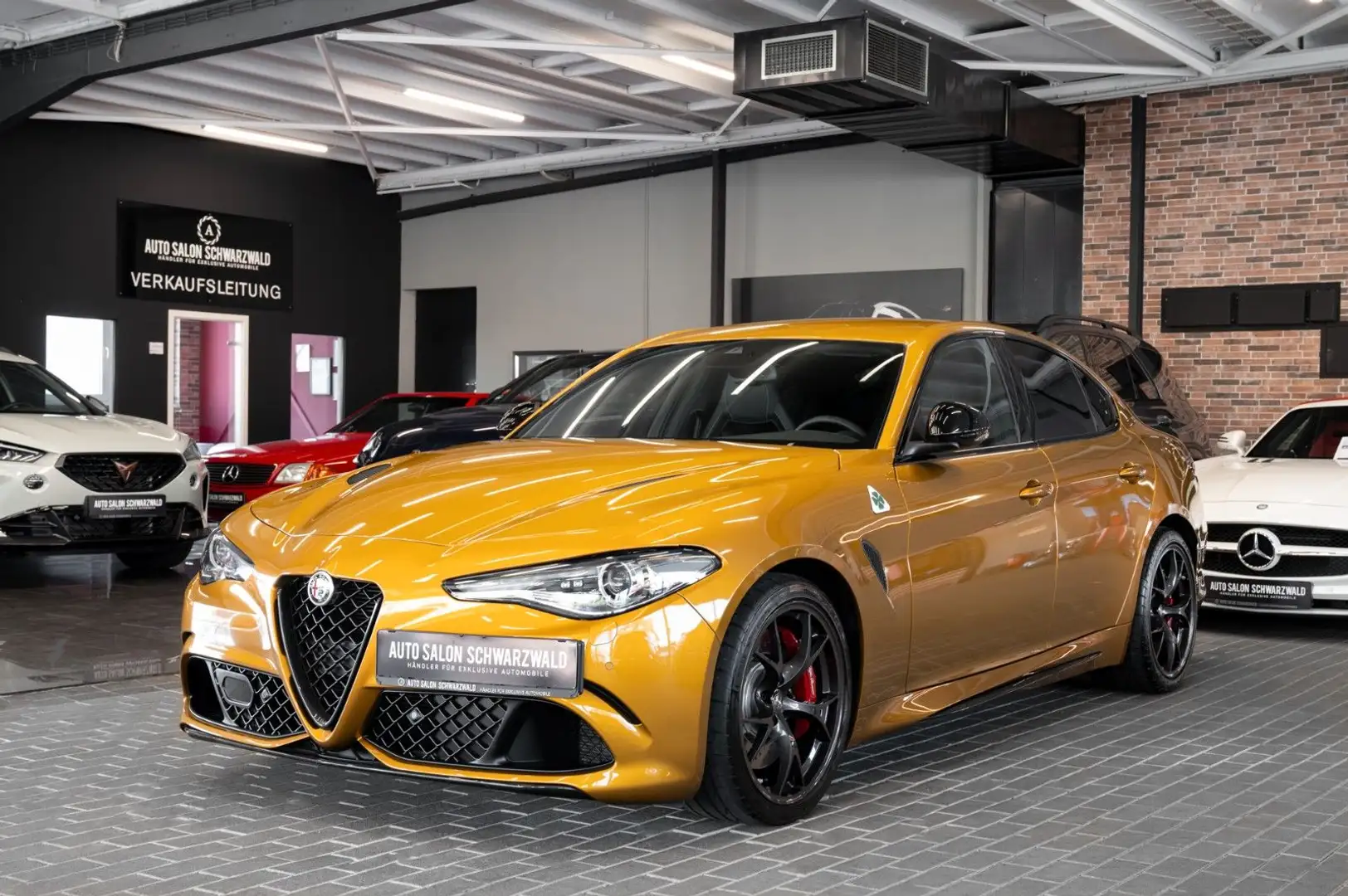 Alfa Romeo Giulia Quadrifoglio|SCHALENSITZE|CARBON|H&K|ACC Or - 2