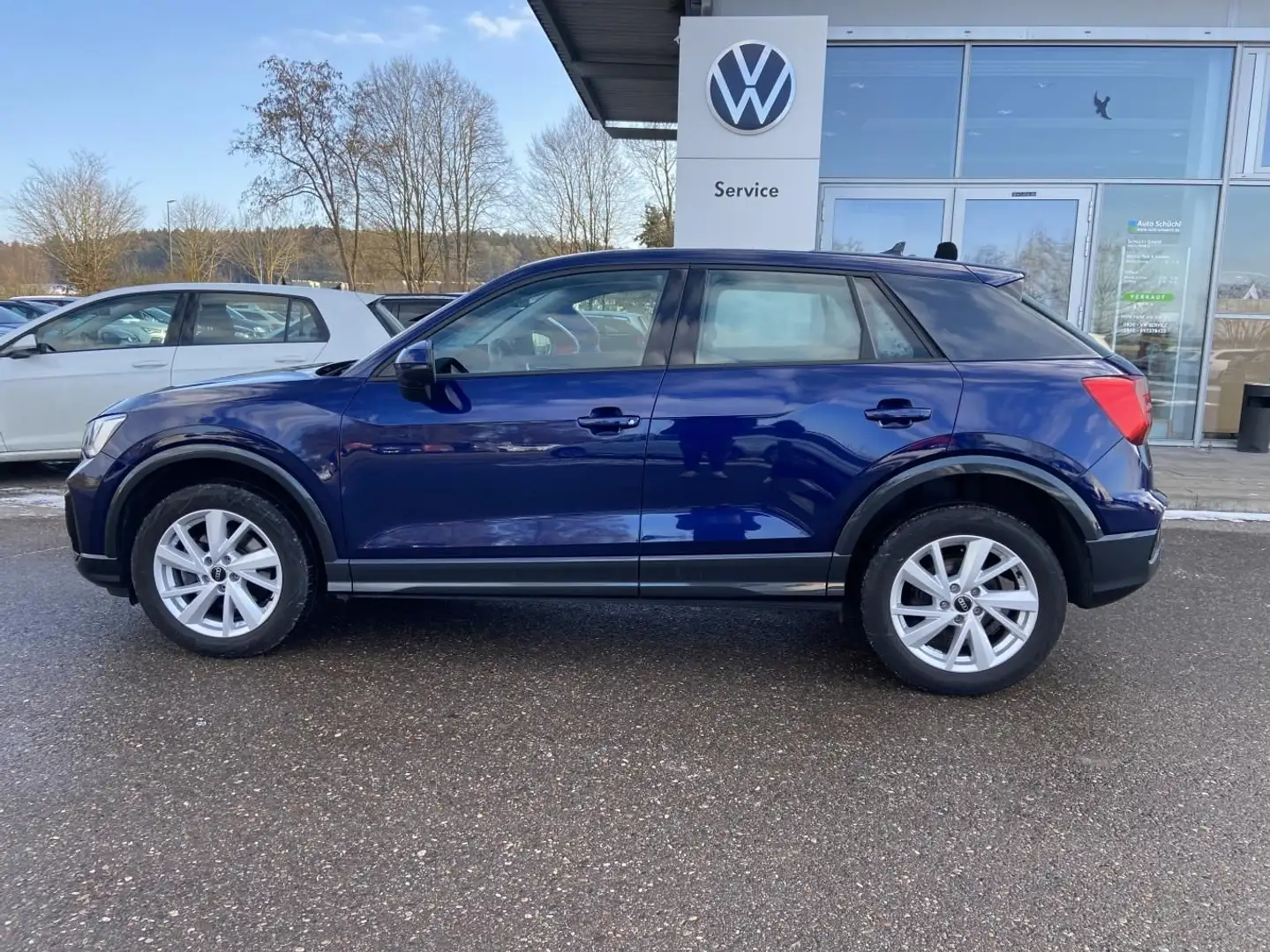 Audi Q2 2.0 TDI 35 quattro S-tronic advanced NAVI+LED Blau - 2