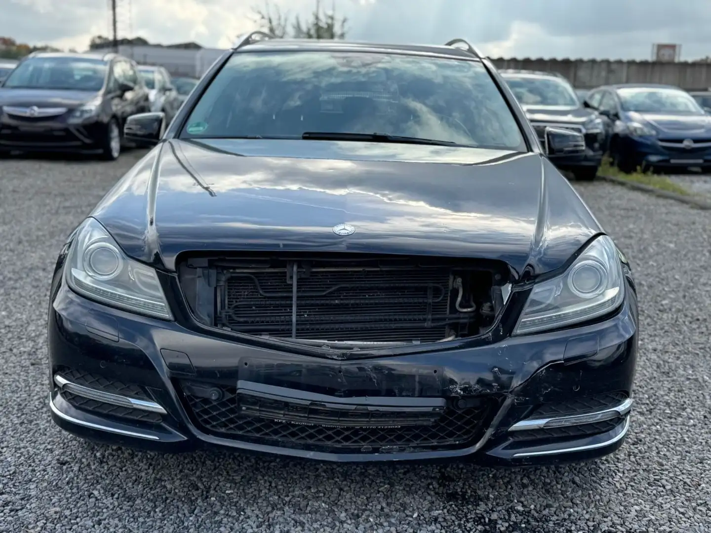 Mercedes-Benz C 200 T CDI Aut. Avantgarde NaviCom Bi Xenon Schwarz - 2