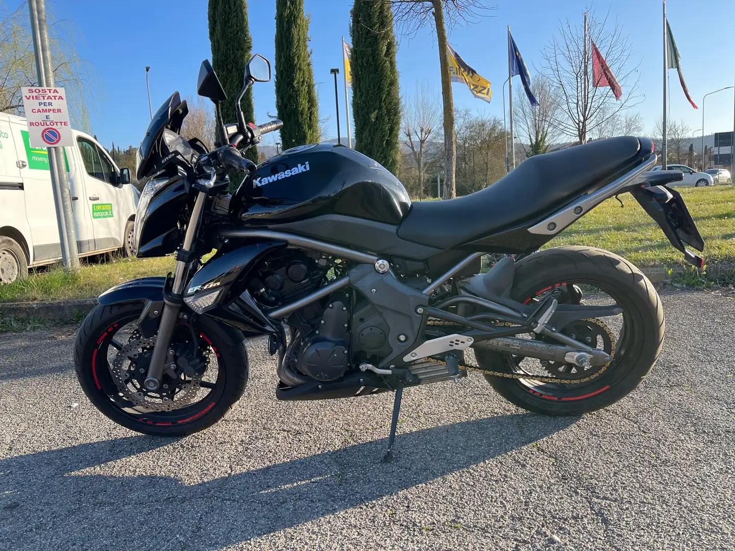 Kawasaki ER - 6 N ABS Чорний - 2