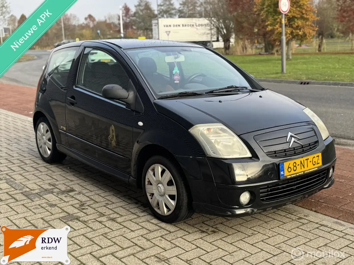 Citroen C2 1.4i VTR/NWE APK/NETTE AUTO/AUTOMAAT Zwart - 2