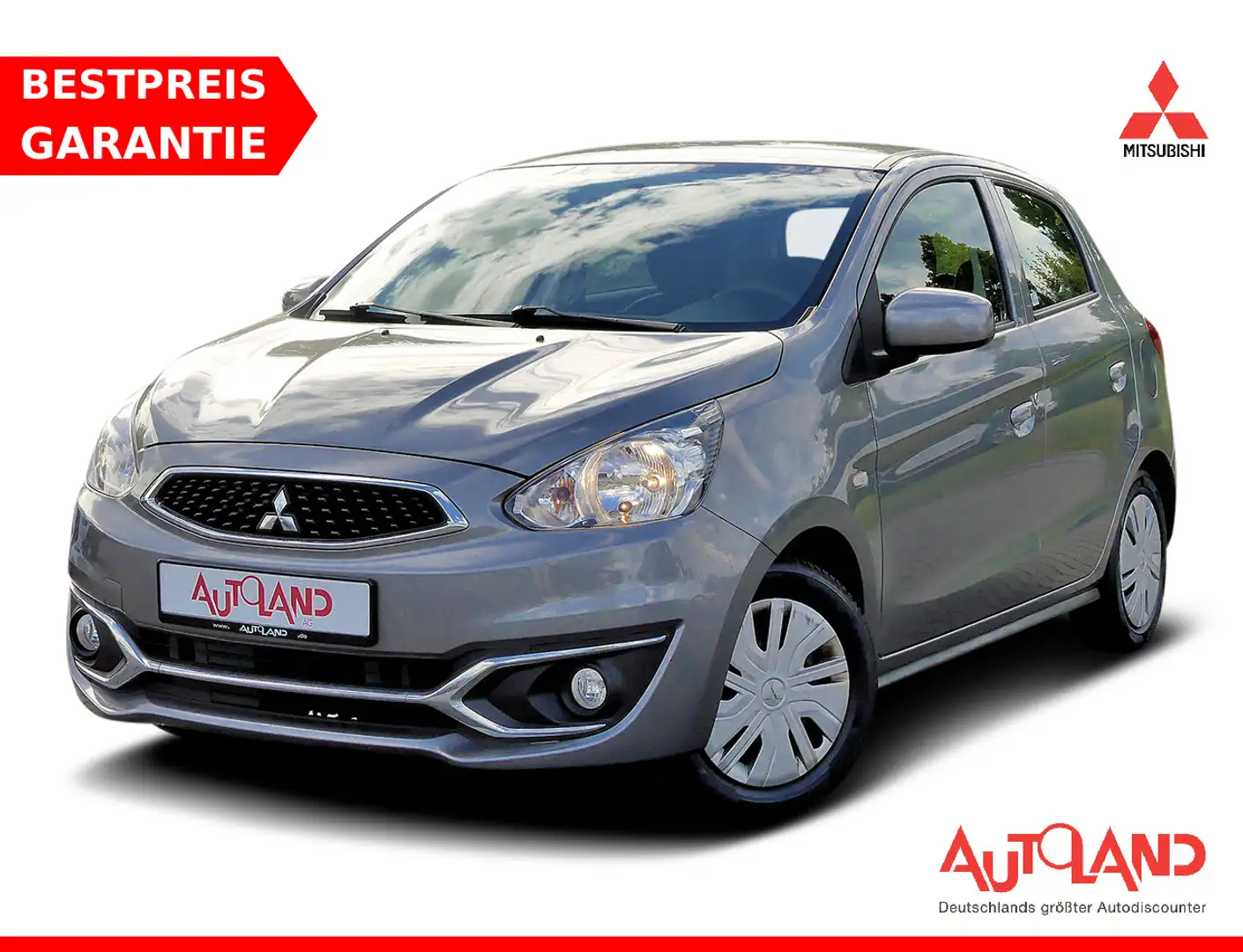 Mitsubishi Space Star 1.0 Diamant Edition Klima AUX Grau - 1