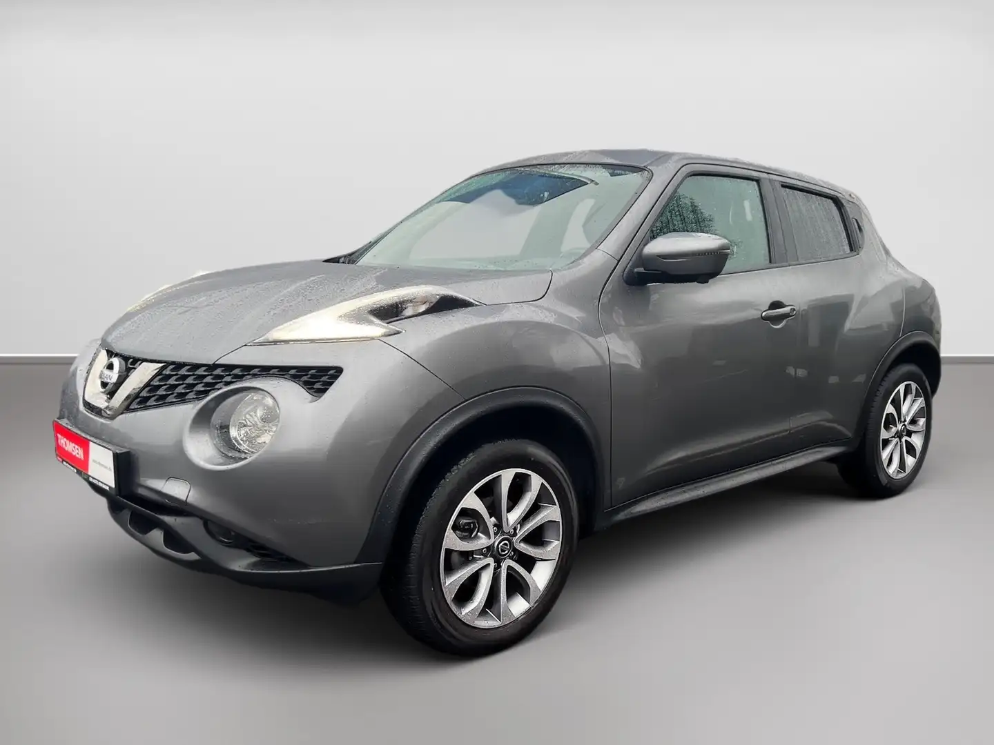 Nissan Juke 1.6 Tekna Navi+Winterp.+360+Kam.+Leder+PDC Grau - 2