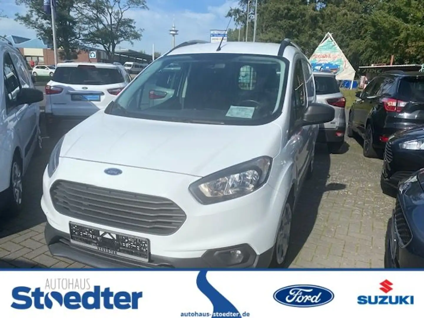 Ford Transit Courier Trend EcoBoost EU6d-T TREND 1.0 Weiß - 1