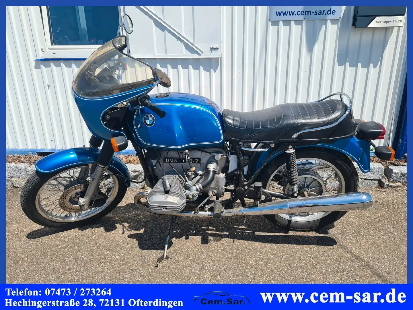 BMW R 60 7 Azul - 2