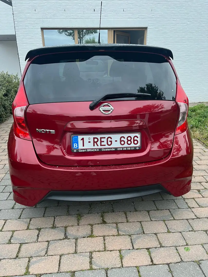 Nissan Note Note 1.2 Black Edition Rojo - 1