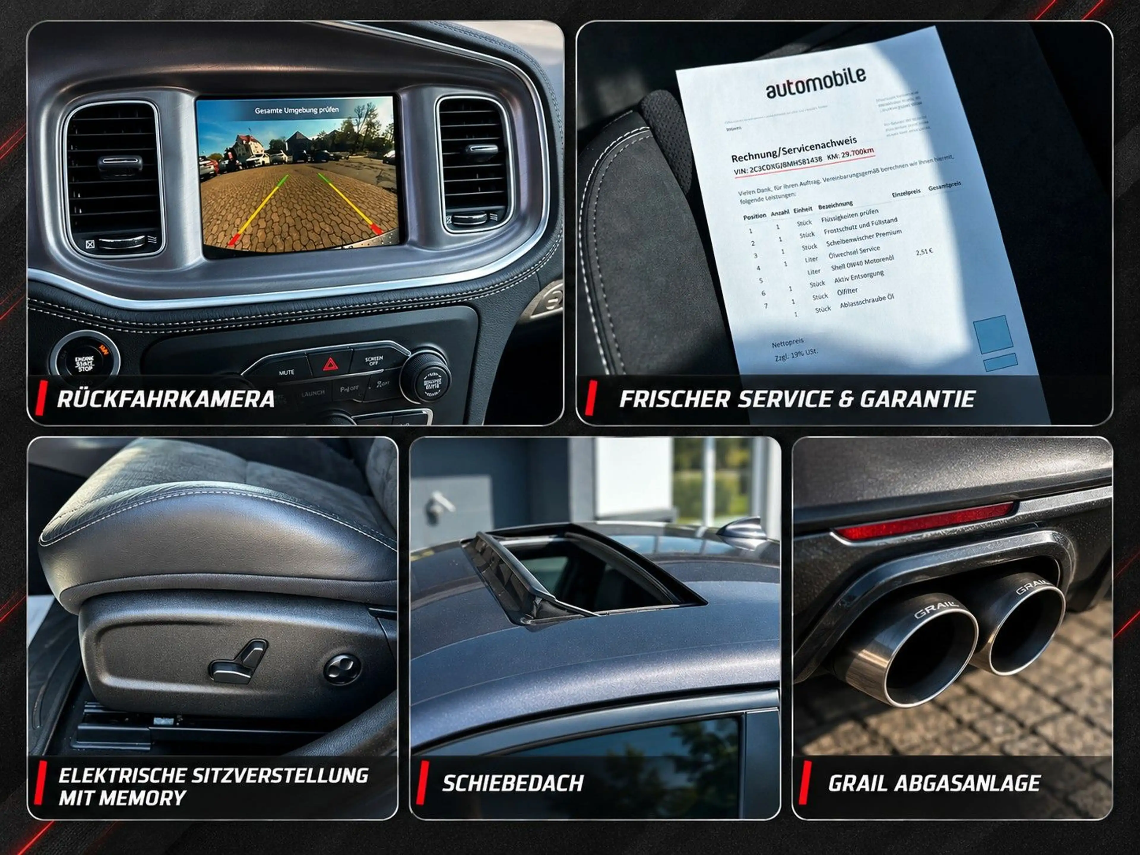 Dodge Charger 6,4l SP*WideBody*CarPlay*GARANTIE*SHZ*SK — photo 7