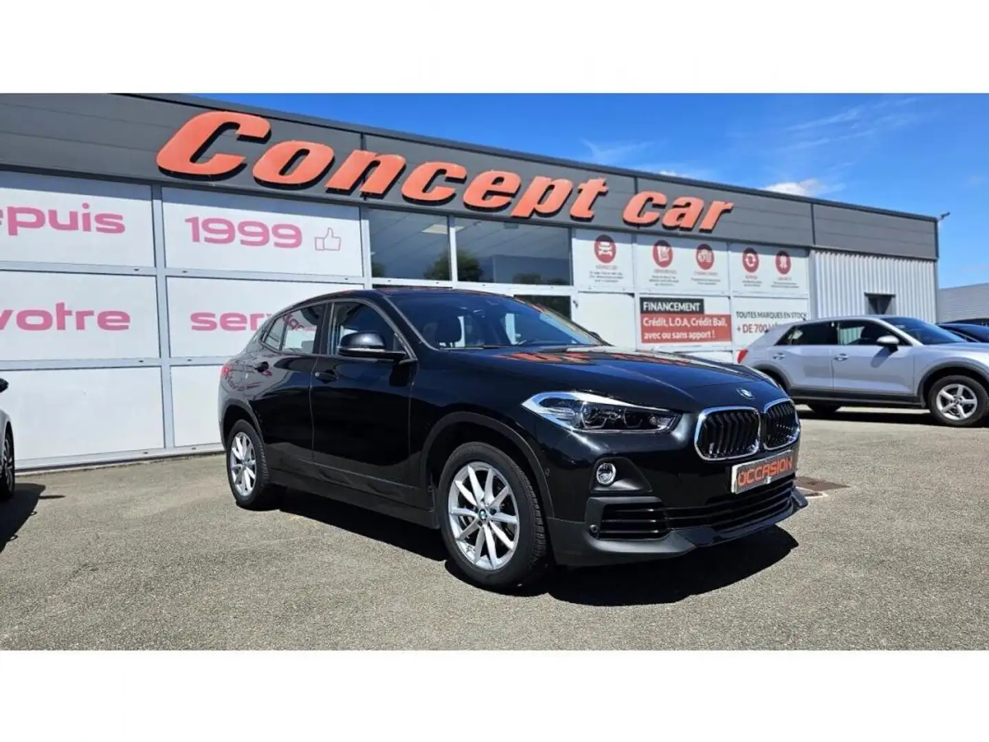 BMW X2 Business Design sDrive 16d DKG + Driving Assistant Noir - 1