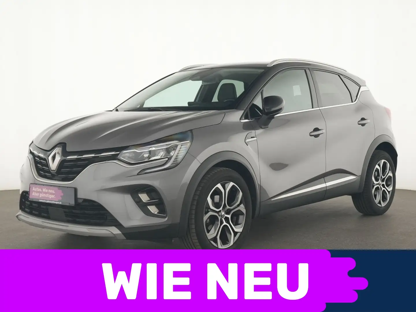 Renault Captur Intens Lenkradhzg|Winter-Paket|Tempo|Navi Grau - 1