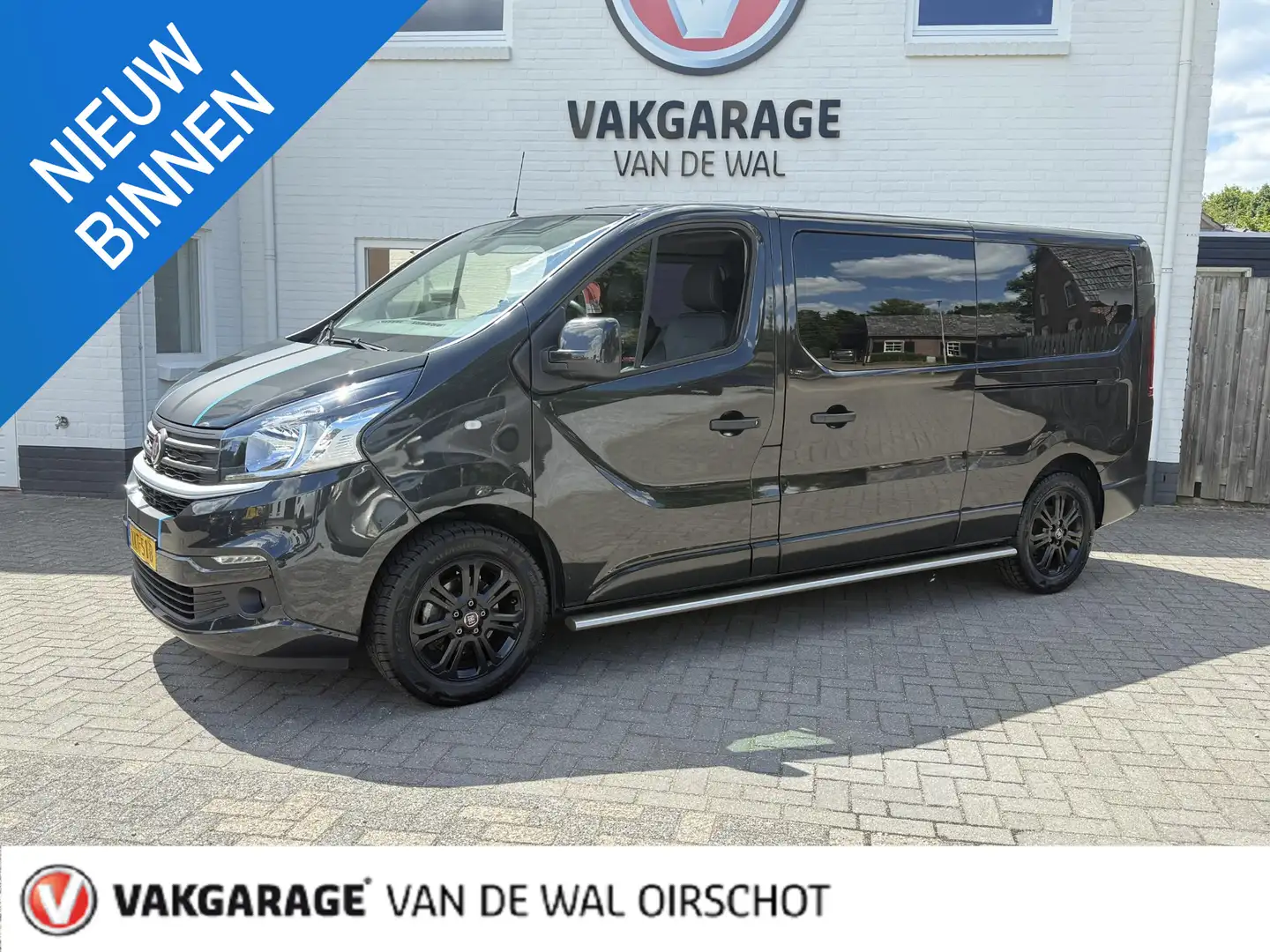 Fiat Talento 2.0 MultiJet L2H1 SX DC 170PK | 2X schuifdeur | Le Zwart - 1