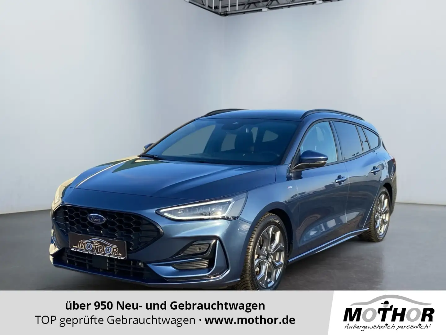 Ford Focus Turnier ST-Line 1.0 EcoBoost TEMP PDC LED Blau - 1