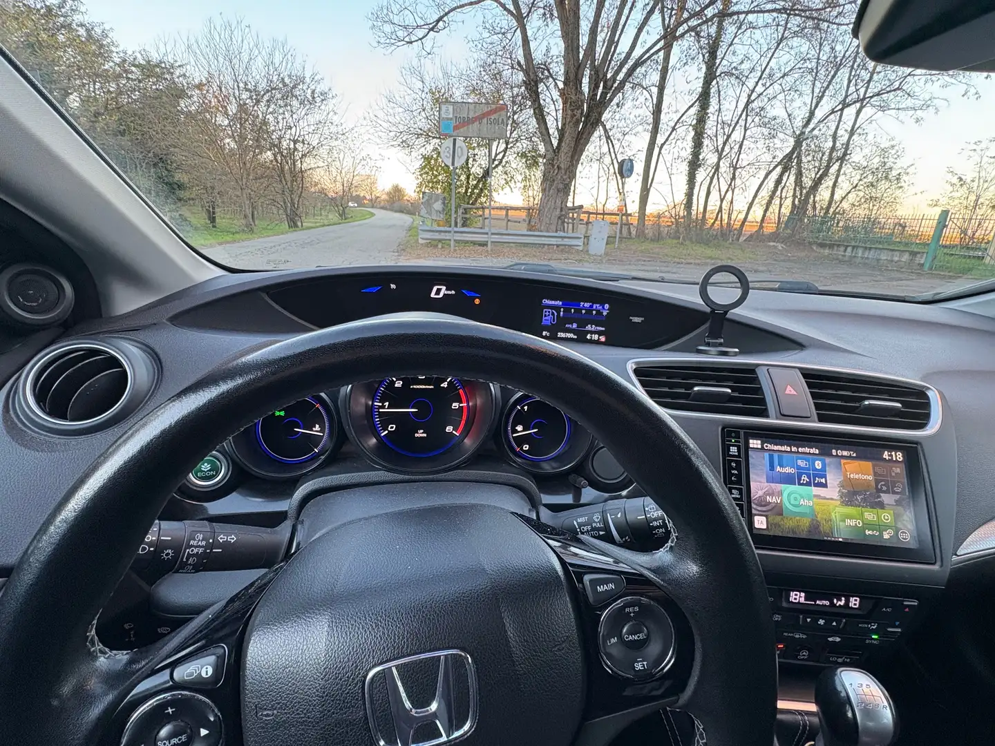 Honda Civic Civic 1.6 Elegance Navi E6 Argento - 1