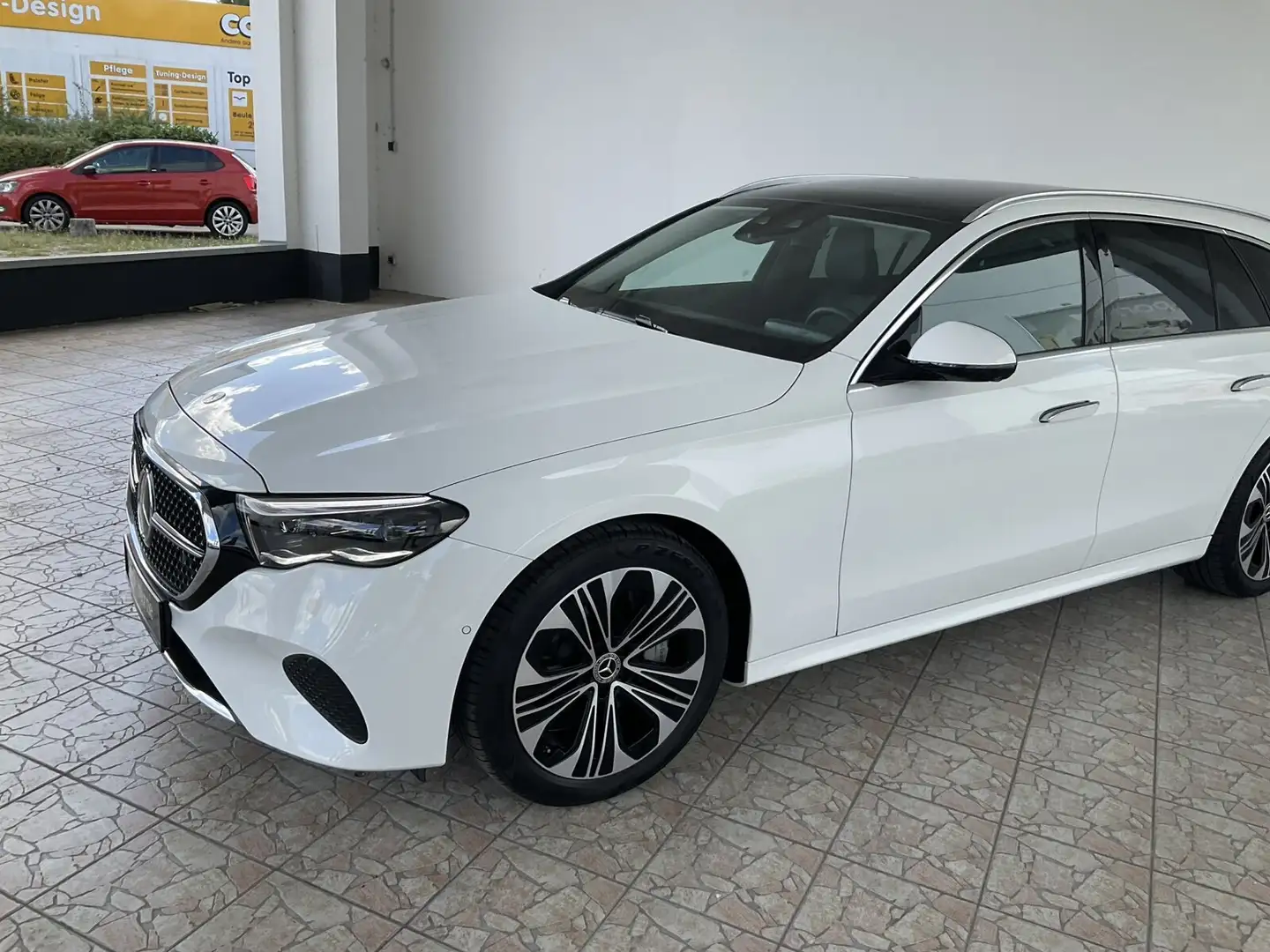 Mercedes-Benz E 300 E 300 de T AVANTGARDE/Pano-Dach/Distronic/Kamera Blanc - 2