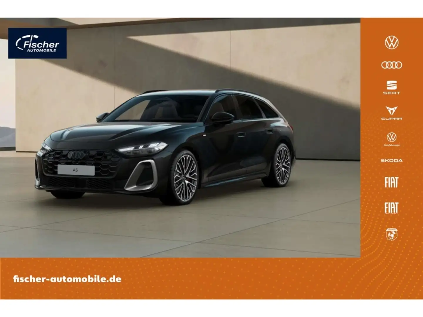 Audi A5 Avant TDI quattro S line edition one AHK/20'' Schwarz - 1