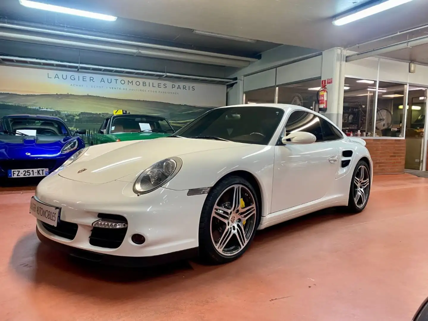 Porsche 911 997 3.6 480 TURBO BOITE MECANIQUE Weiß - 2