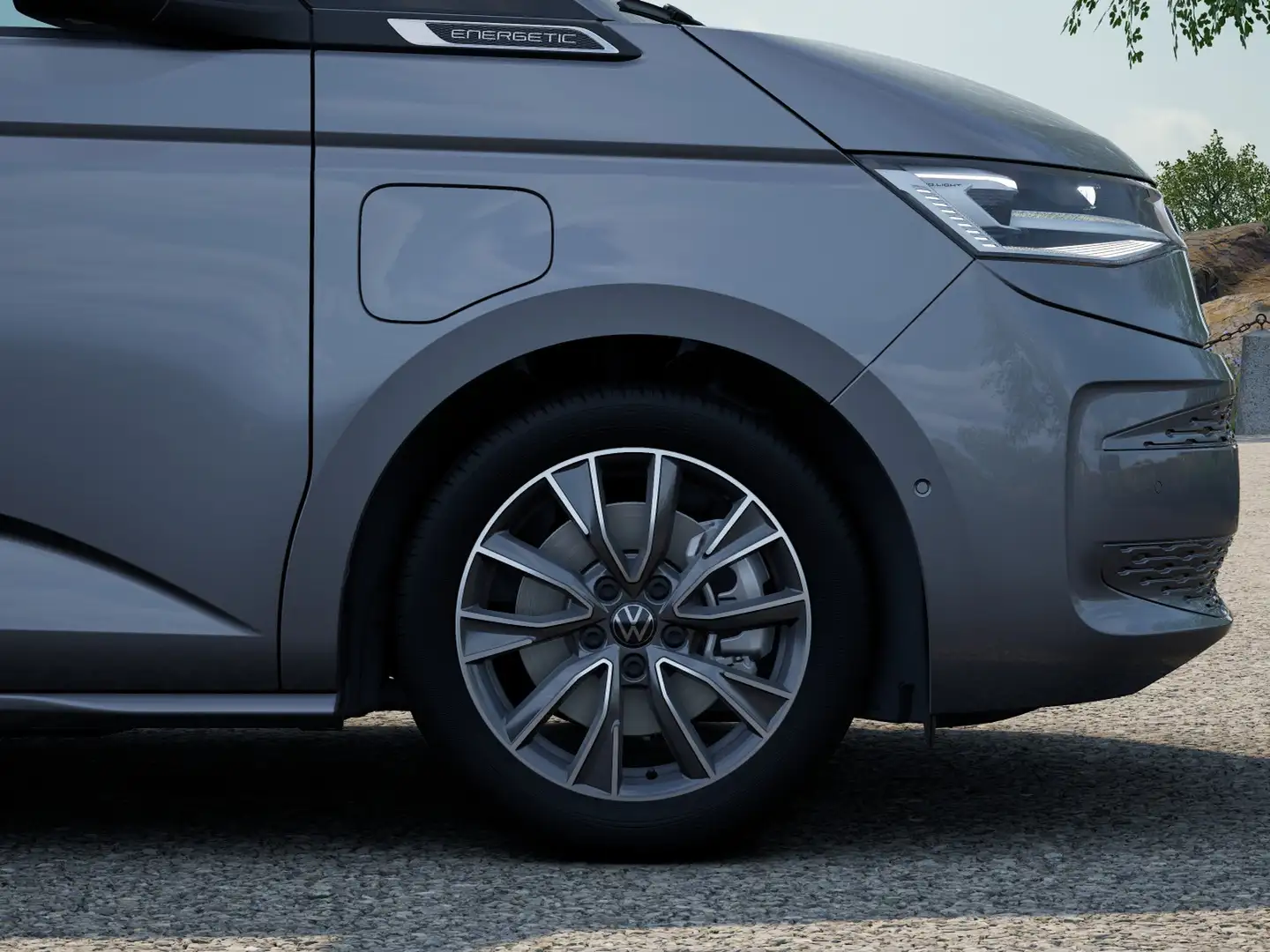 Volkswagen T7 Multivan 1.4 tsi ehybrid energetic dsg 6 p.ti Grigio - 2