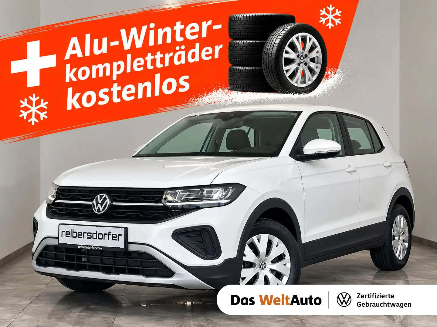 Volkswagen T-Cross 4Me TSI Weiß - 1