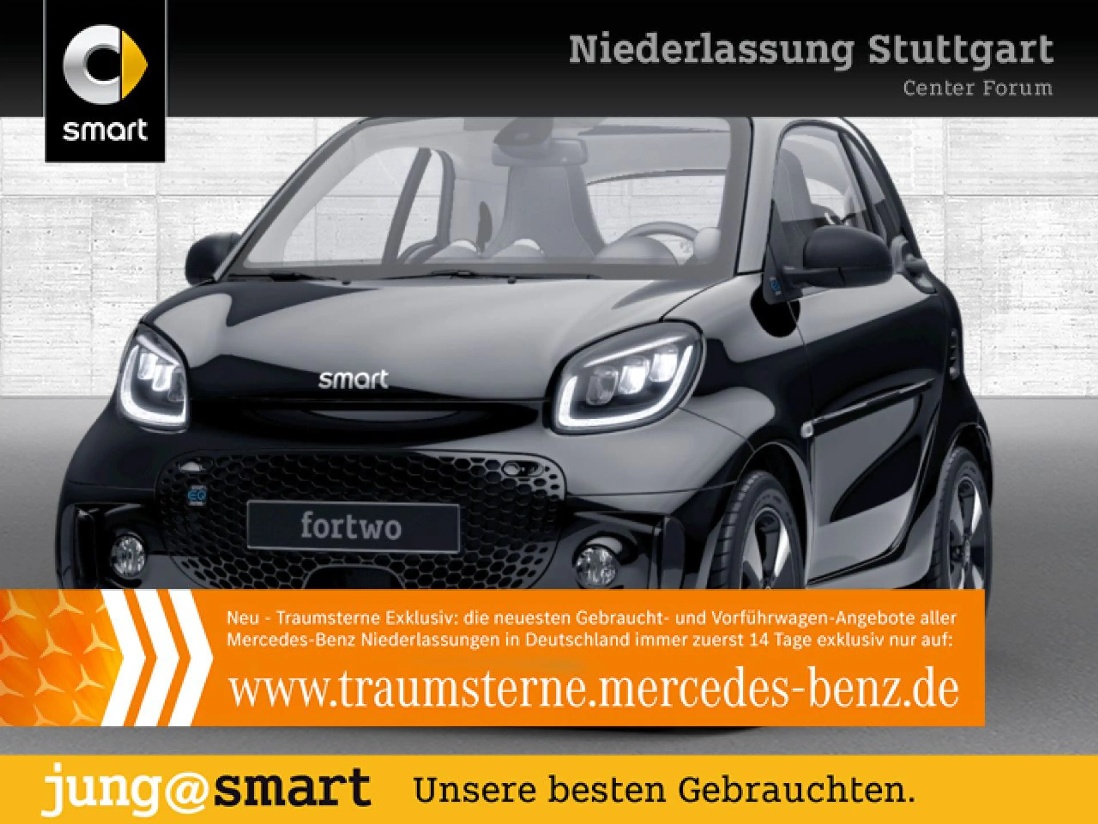 smart forTwo coupé 60kWed passion SHZ Pano PDC+Kamera