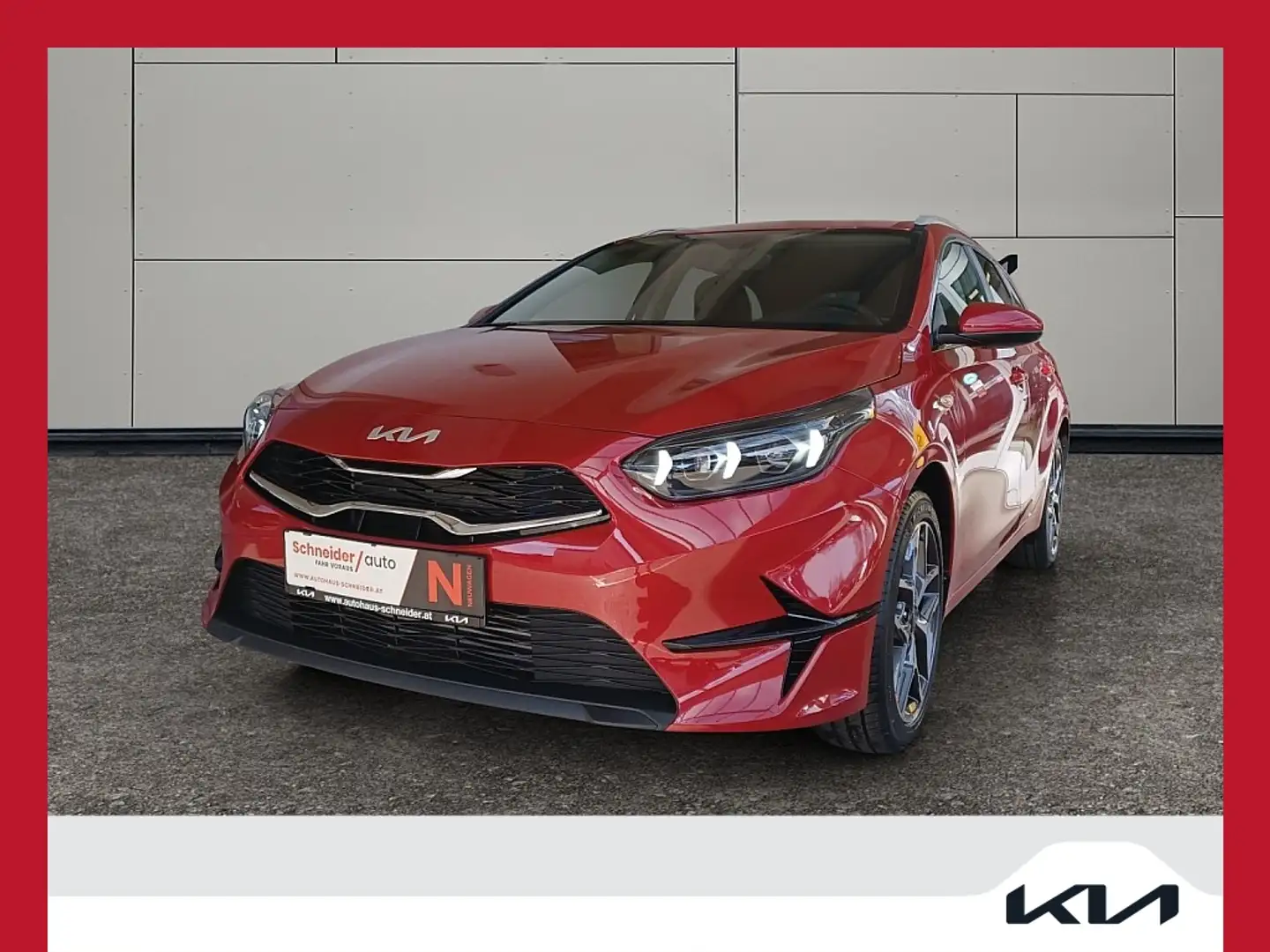 Kia Ceed SW / cee'd SW ceed SW 1,5 TGDI Silber mit Style Paket P2 UVO ... Rouge - 1
