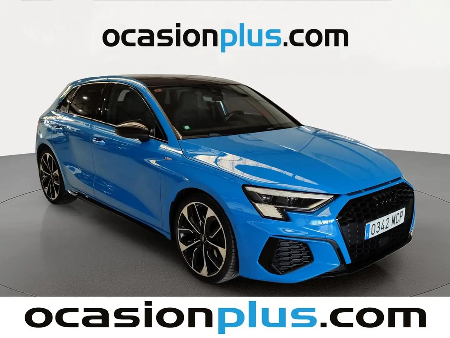Audi A3 Sportback 35TDI S line S tronic Azul - 2