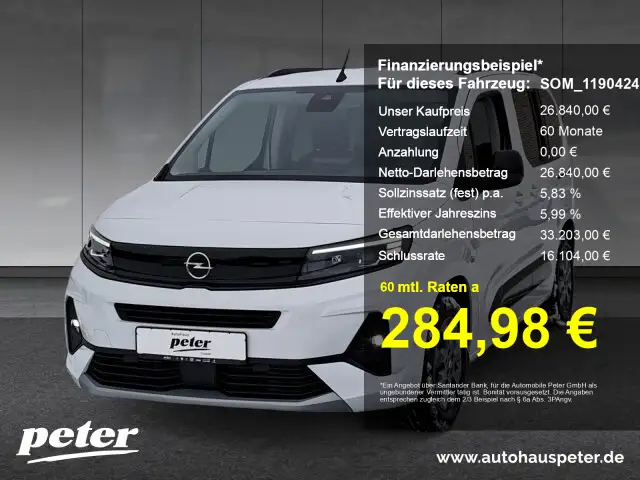 Opel Combo Life Combo 1.5 D GS Automatik 5-Sitzer Sitzheizung