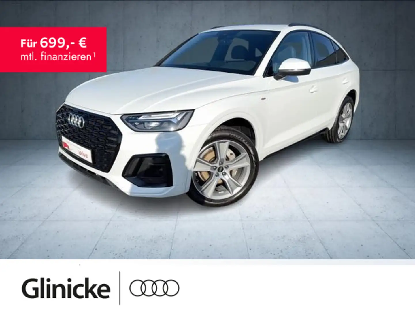 Audi Q5 S line 45 TFSI qu AHK/Pano/ACC/20'' Weiß - 1