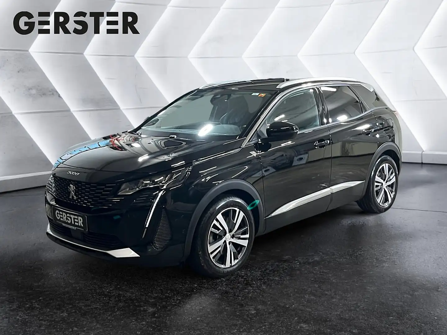 Peugeot 3008 Hybrid 300 e-EAT8 Road Trip Aut. Schwarz - 1