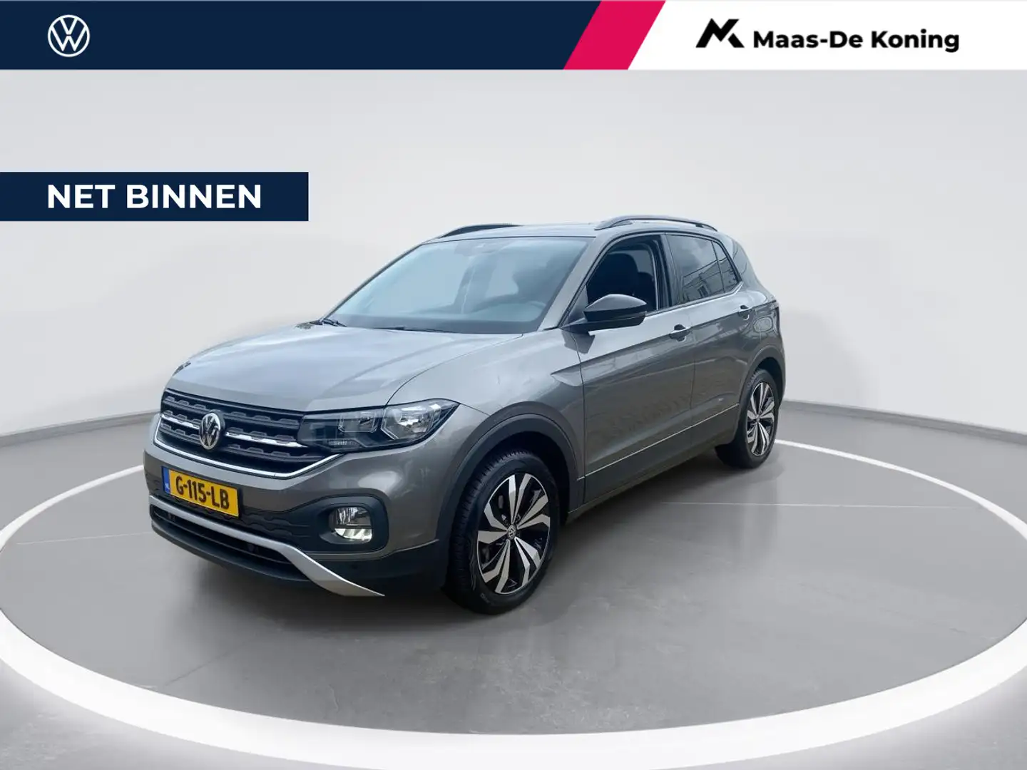 Volkswagen T-Cross 1.0 TSI Life 115PK · Apple/Android Car Play · Came Grijs - 1