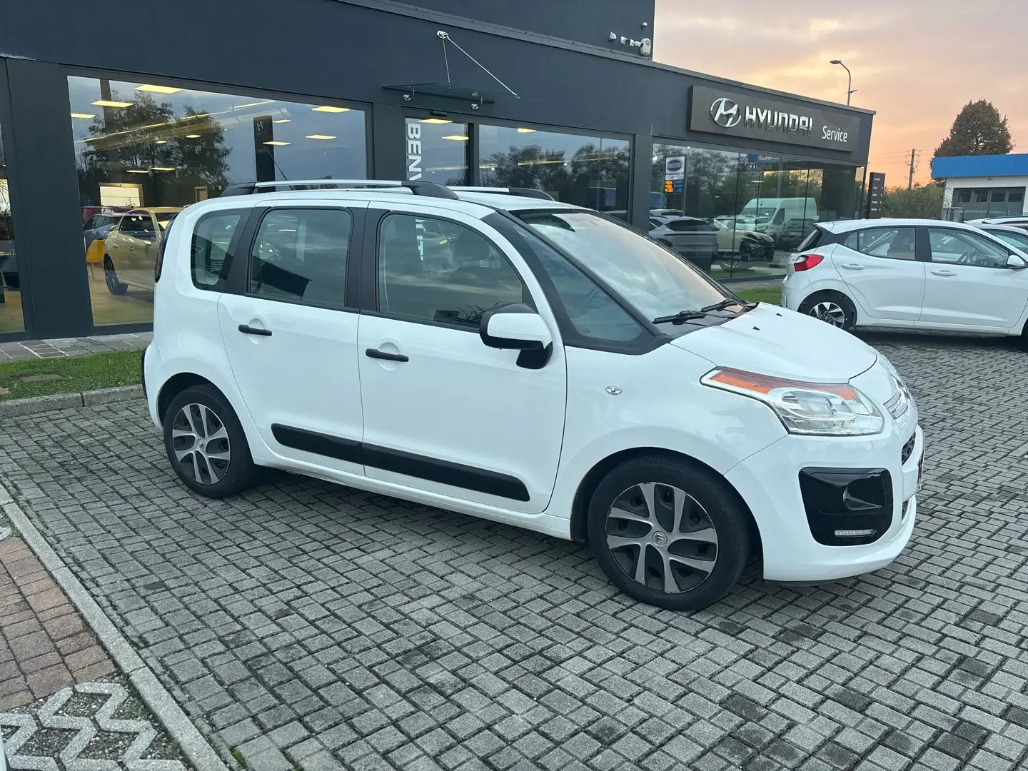 Citroen C3 Picasso Picasso 1.6 HDi 90 Exclusive Bianco - 2