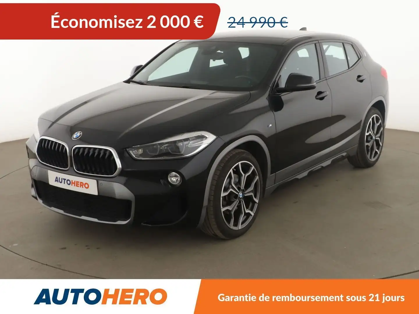 BMW X2 xDrive18d M Sport X BVA8 Noir - 1