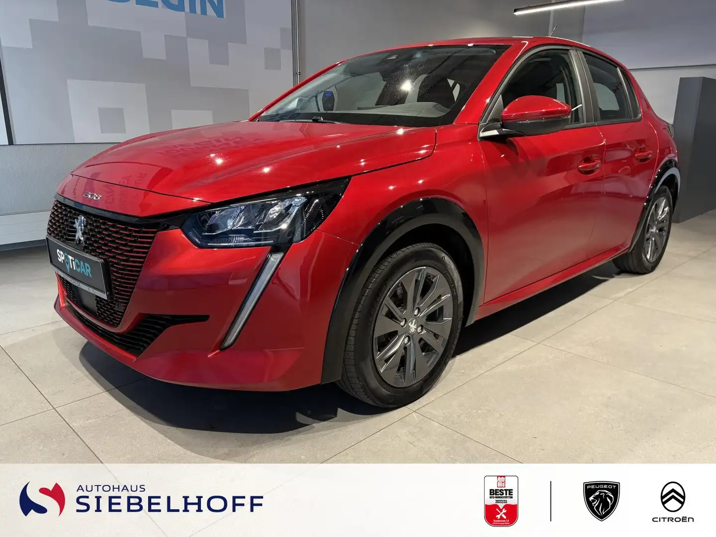 Peugeot e-208 Active Pack Elektromotor 136 *SHZ*PDC*Eco- Roşu - 2
