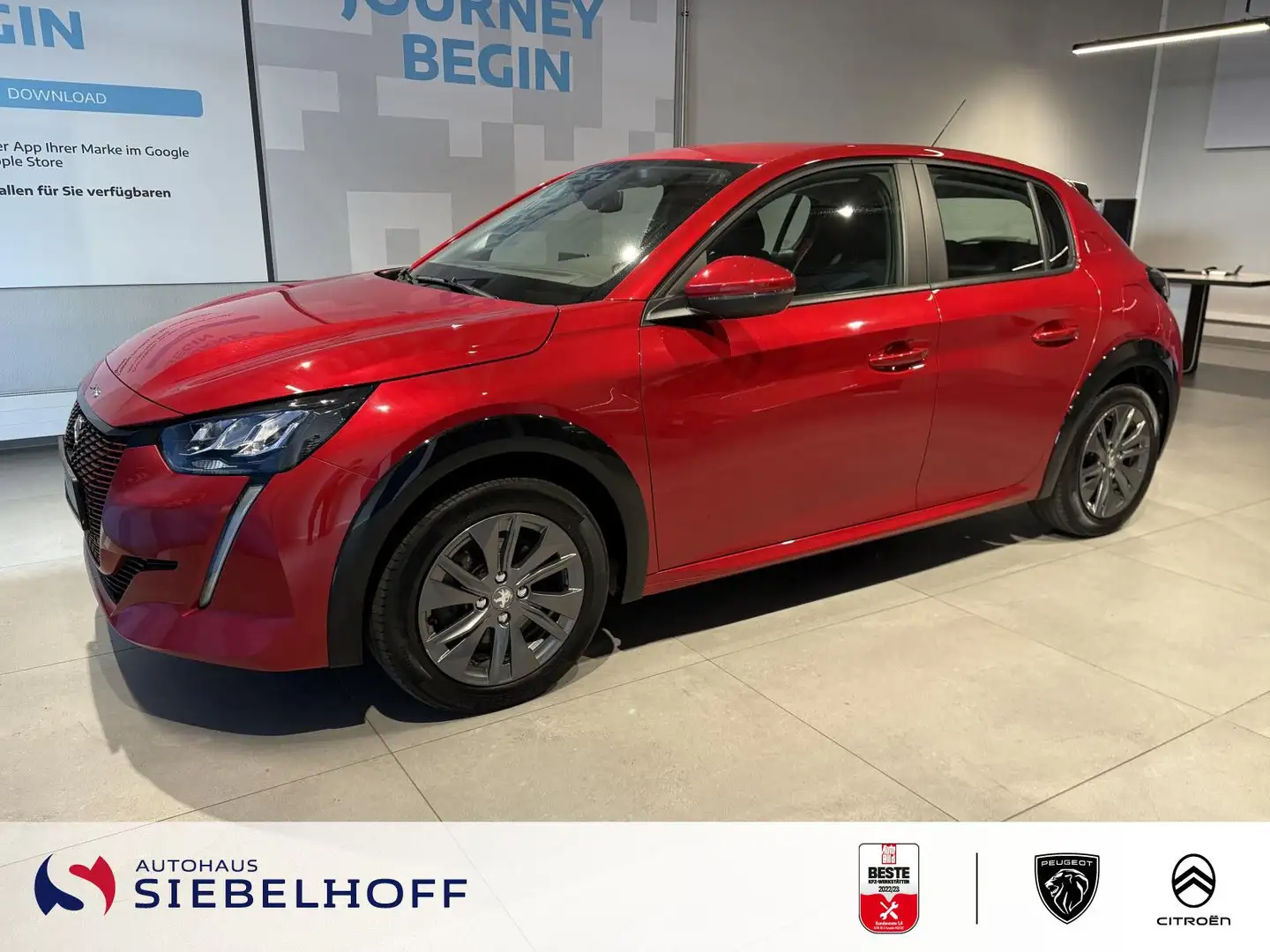 Peugeot e-208 Active Pack Elektromotor 136 *SHZ*PDC*Eco- Roşu - 1