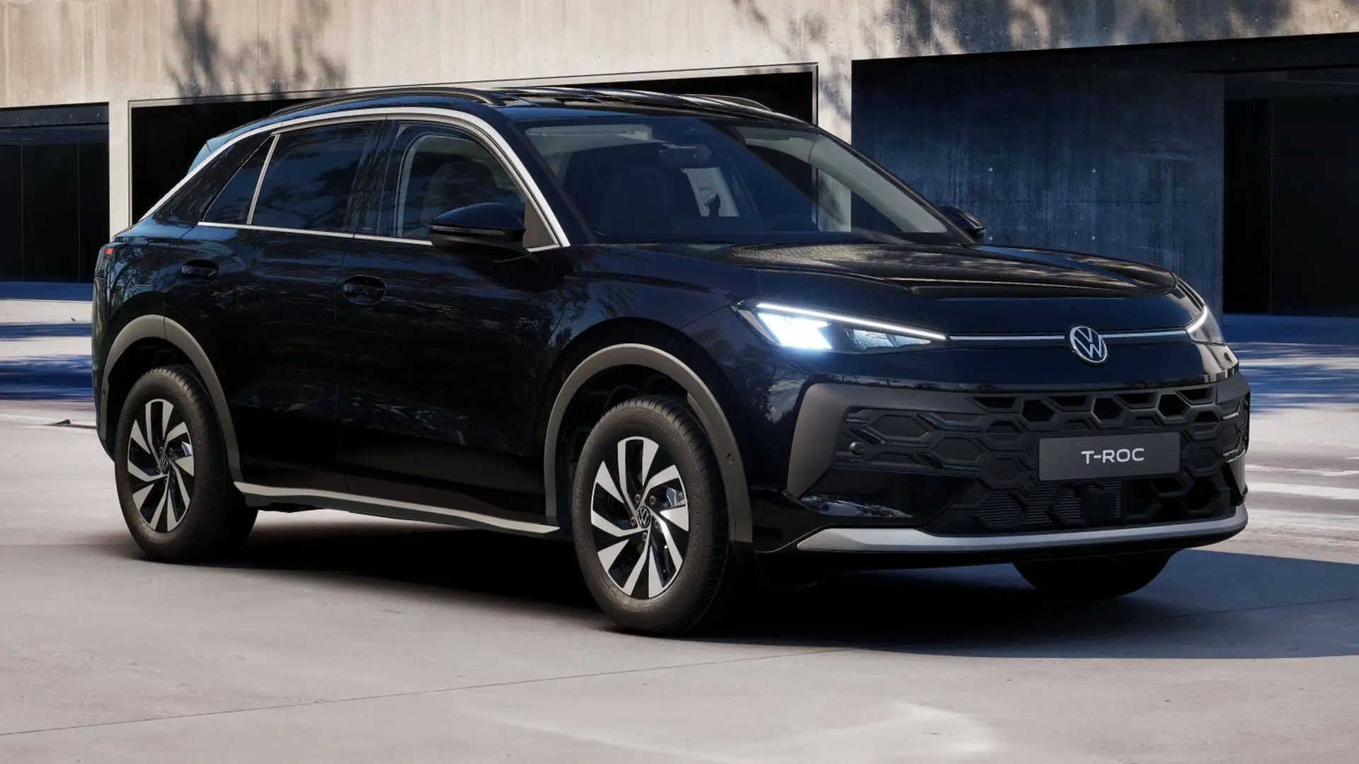 Volkswagen T-Roc 1.5 eTSI 110 kW Life Schwarz - 1