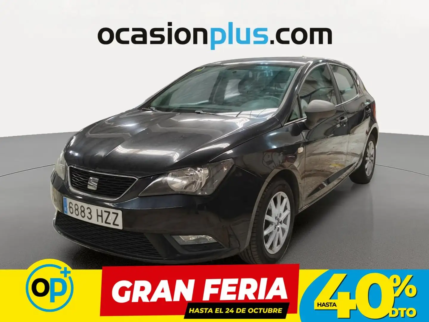 SEAT Ibiza 1.6TDI CR Reference Negro - 1