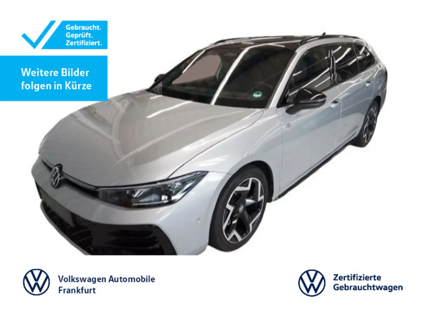 Volkswagen Passat Variant 2.0 TDI DSG R-Line Navi AHK IQ.LIGHT - LED Silber - 1
