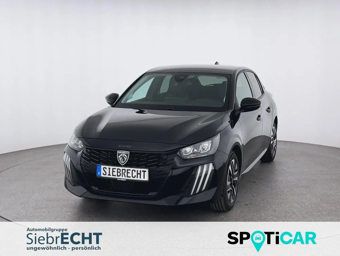 Peugeot 208 Allure 1.2*NAVI*SHZ*RFK*uvm Noir - 1