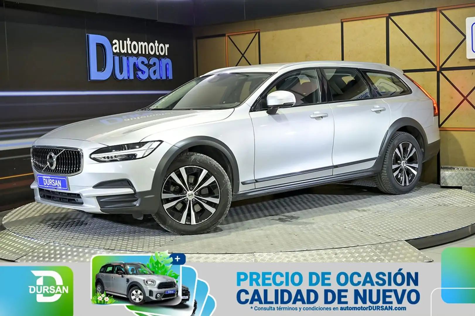 Volvo V90 2.0 D4 AWD Auto Gris - 1