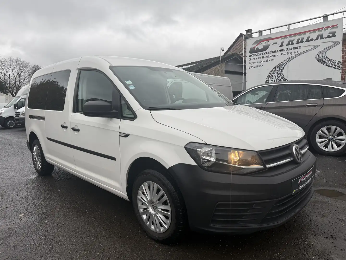 Volkswagen Caddy double cabines 5 places Wit - 1