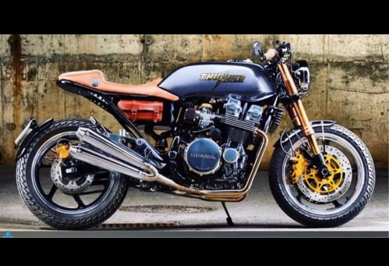 Honda CBX 750 CAFE RACER THUNDER Argento - 1