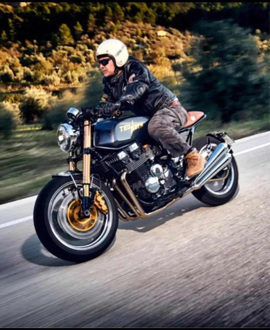 Honda CBX 750 CAFE RACER THUNDER Argento - 2