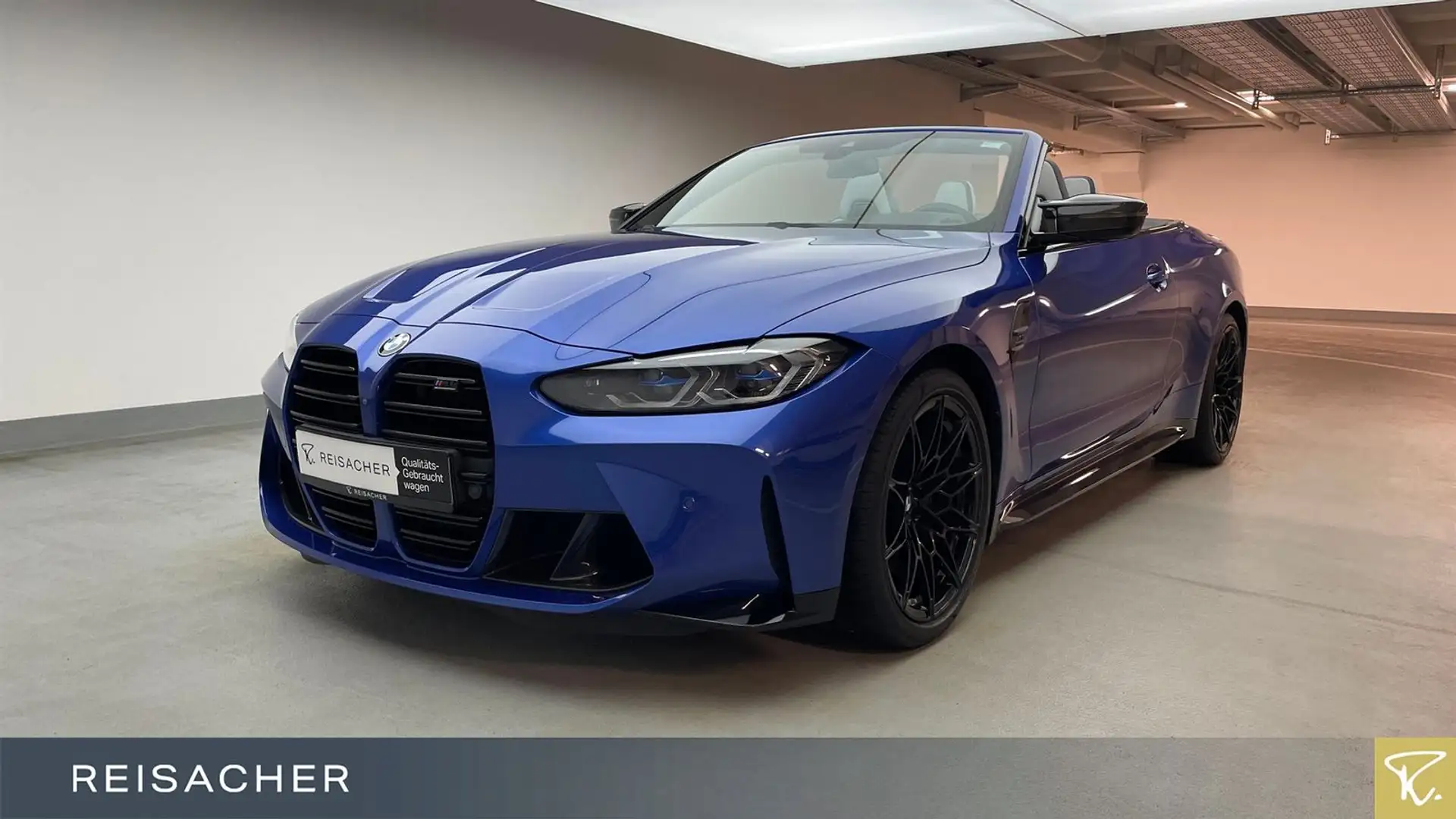 BMW M4 Competition A Cabrio M xDrive HUD Laser H-K Blau - 1