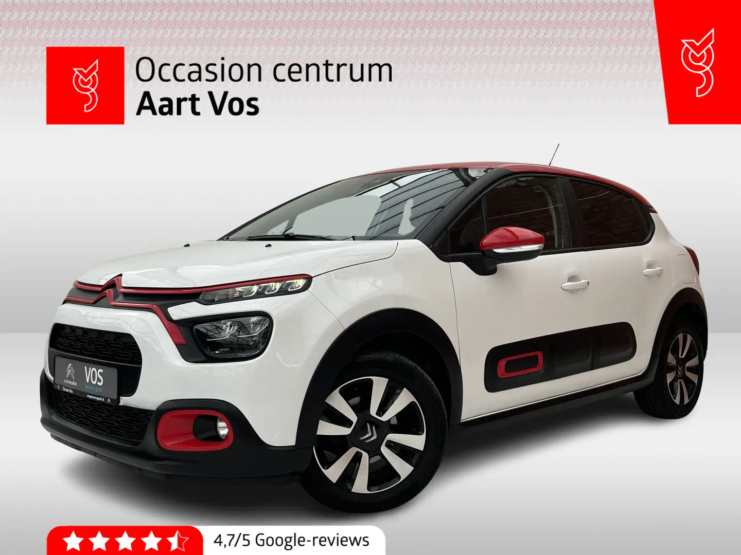 Citroen C3 PureTech 110 So Red | Cruise Control | Carplay/and Blanc - 1