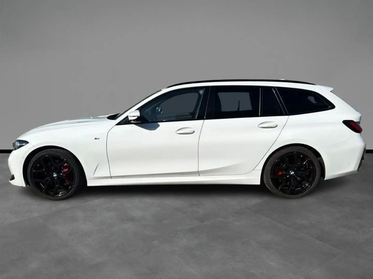 BMW 320 d 48V Touring Msport Pro Blanc - 2